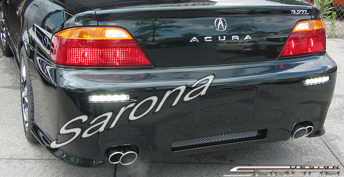 Custom Acura TL  Sedan Rear Bumper (1999 - 2003) - $490.00 (Part #AC-003-RB)